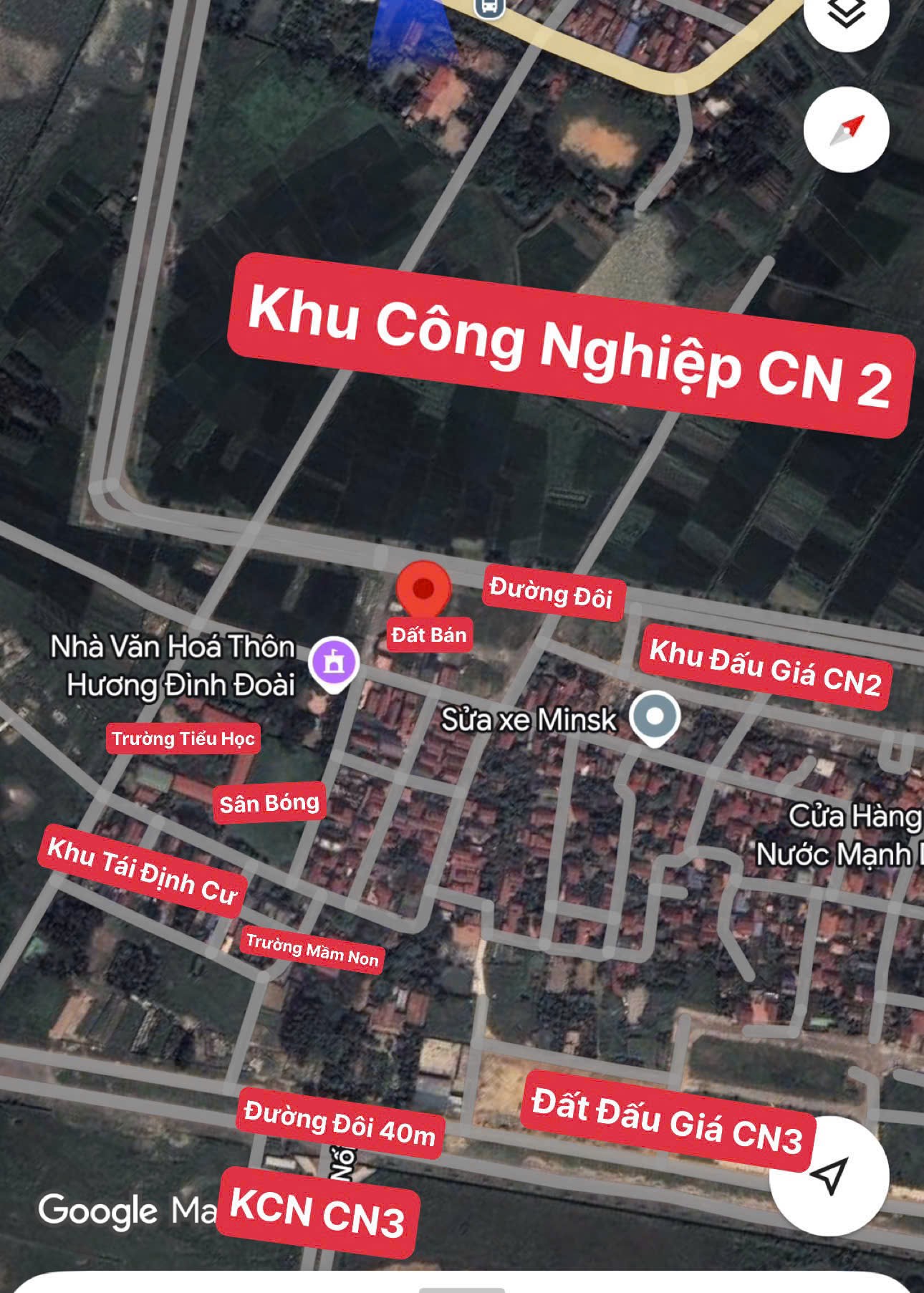 Siêu phẩm hương đình ngay  cổng CN2