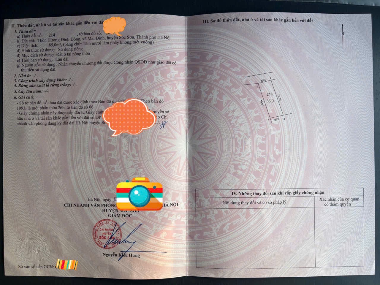 Siêu phẩm hương đình sóc sơn