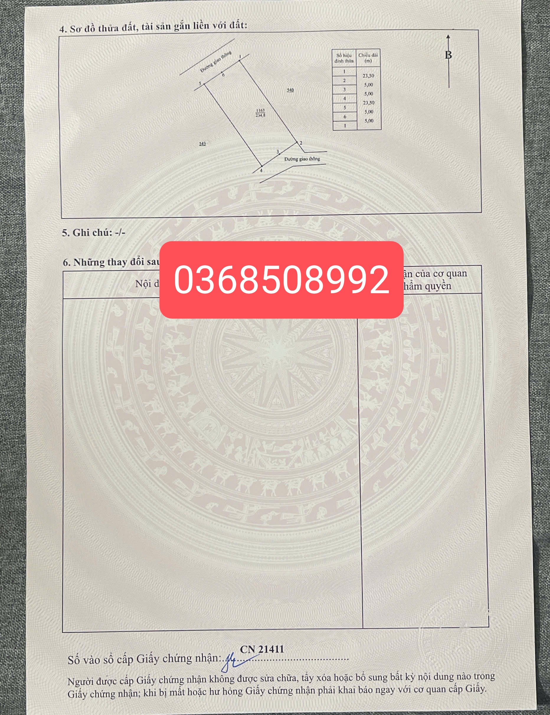 234m2 Sơn Cẩm